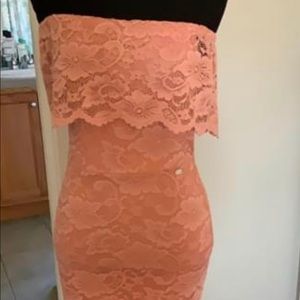 Guess off the shoulder dress